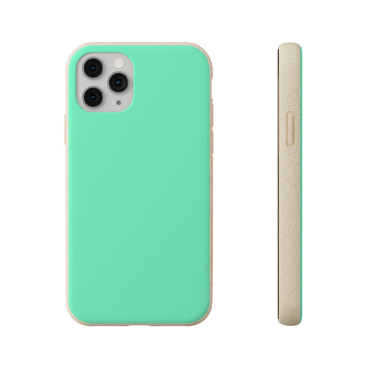 Mint Biodegradable Case - plain color