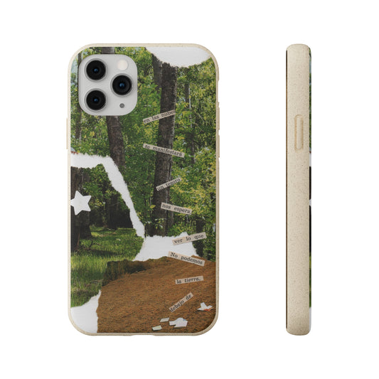 Forest Collage Biodegradable Case