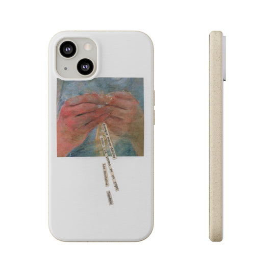 Hands Collage Biodegradable Case
